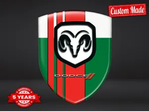 Dodge Harzabzeichen Design Überlegene Fahrzeugetiketten